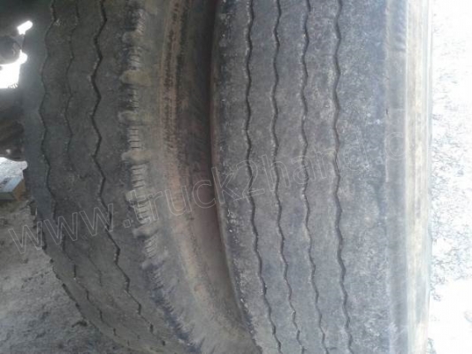 หางพ่วง 2 เพลา เพลากลม RCK ยาว 10.50 เมตร กว้าง 2.50 เมตร