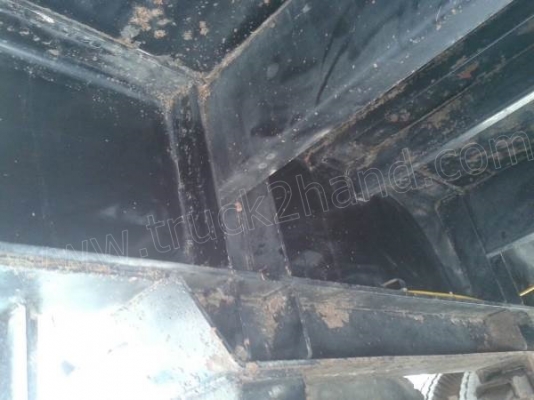 หางพ่วง 2 เพลา เพลากลม RCK ยาว 10.50 เมตร กว้าง 2.50 เมตร