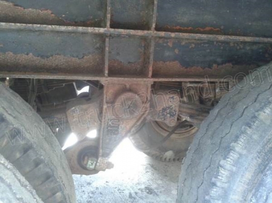 หางพ่วง 2 เพลา เพลากลม RCK ยาว 10.50 เมตร กว้าง 2.50 เมตร