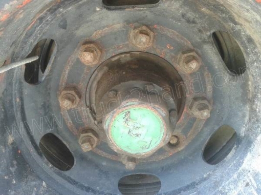 หางพ่วง 2 เพลา เพลากลม RCK ยาว 10.50 เมตร กว้าง 2.50 เมตร