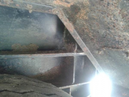 หางพ่วง 2 เพลา เพลากลม RCK ยาว 10.50 เมตร กว้าง 2.50 เมตร