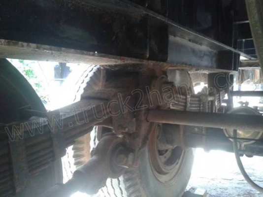 หางพ่วง 2 เพลา เพลากลม RCK ยาว 10.50 เมตร กว้าง 2.50 เมตร