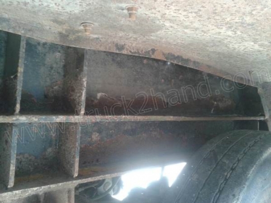 หางพ่วง 2 เพลา เพลากลม RCK ยาว 10.50 เมตร กว้าง 2.50 เมตร