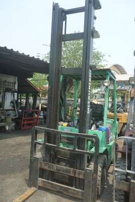 เช่า forklift 2.5 ตัน ยกสูง 5.0 เมตร ดีเซล มิตรซูบิชิ