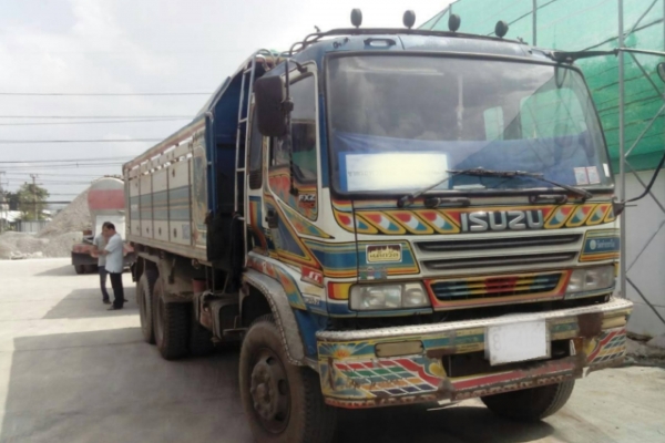 ขาย ISUZU 270 พ่วงดั๊ม แม่+ลูก กระบะเนียม รถปี 49