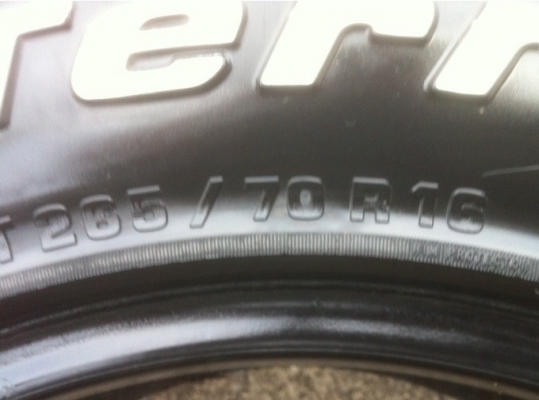 ขายยาง bf all 265/70/16 ขายยาง bf all 265/70/16