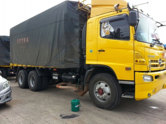 รถฮีโน่ 10 ล้อ รั้ว ( ไม่ดั้ม )  FM2P  260 แรงม้า. ปี 55  สนใจติดต่อ 081 - 6079515