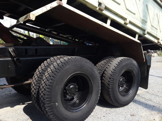 ขายรถ 10 ล้อดั้มพ์ 2 เพลา  HINO FM3H เครื่อง HO7D = 195 แรงม้า หัวเดิม ครัซซีเดิม ช่วงล่าง ZM 10 น๊อต