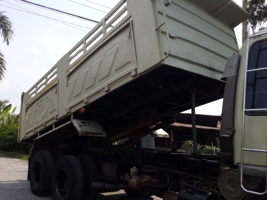 ขายรถ 10 ล้อดั้มพ์ 2 เพลา  HINO FM3H เครื่อง HO7D = 195 แรงม้า หัวเดิม ครัซซีเดิม ช่วงล่าง ZM 10 น๊อต