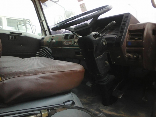 หกล้อติดเครน ฮีโน่-FB-117แรง รถห้างแท้ ล่างใหญ่ Fหน้าFหลัง เกียร์ร็อคกี่ เครนUNIC3ตันติดปั้ม5ตัน แรงข้ามรุ่น ทะเบียนชุดโอนพร้อม