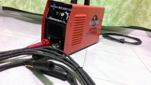 ตู้เชื่อมไฟฟ้าซุปเปอร์อินเวอร์เตอร์ WELPRO ARC160A สภาพดีพร้อมใช้งานครับ