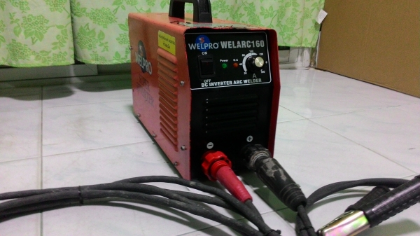 ตู้เชื่อมไฟฟ้าซุปเปอร์อินเวอร์เตอร์ WELPRO ARC160A สภาพดีพร้อมใช้งานครับ