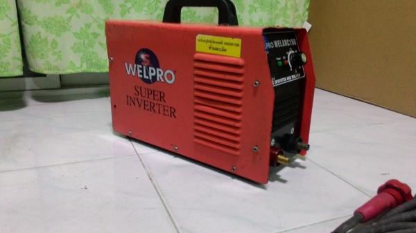 ตู้เชื่อมไฟฟ้าซุปเปอร์อินเวอร์เตอร์ WELPRO ARC160A สภาพดีพร้อมใช้งานครับ