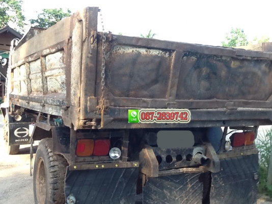 ขายรถดั้มพ์ 6 ล้อ ขนาดใหญ่ ISUZU FTR 160 แรงม้า