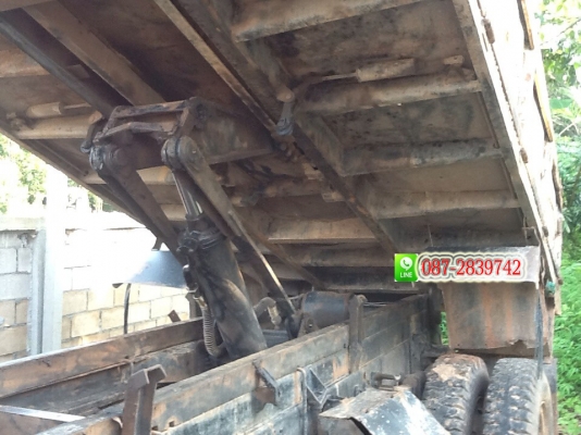 ขายรถดั้มพ์ 6 ล้อ ขนาดใหญ่ ISUZU FTR 160 แรงม้า