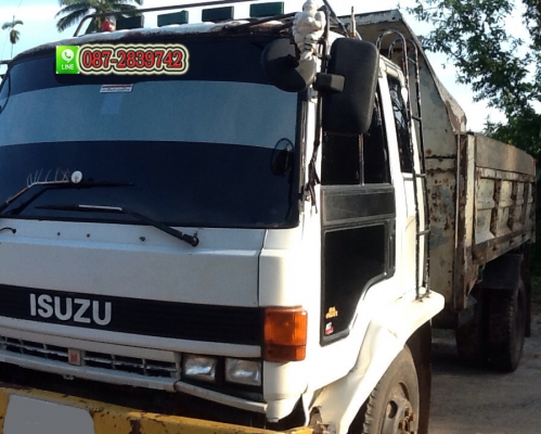 ขายรถดั้มพ์ 6 ล้อ ขนาดใหญ่ ISUZU FTR 160 แรงม้า