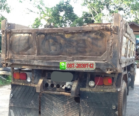 ขายรถดั้มพ์ 6 ล้อ ขนาดใหญ่ ISUZU FTR 160 แรงม้า