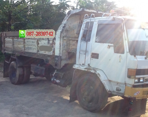 ขายรถดั้มพ์ 6 ล้อ ขนาดใหญ่ ISUZU FTR 160 แรงม้า