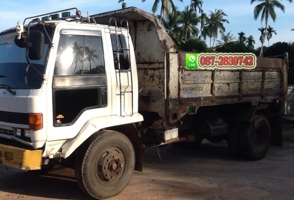 ขายรถดั้มพ์ 6 ล้อ ขนาดใหญ่ ISUZU FTR 160 แรงม้า