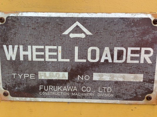 รถตัก FURUKAWA FL-60a นำเข้าจากญี่ปุ่น สวย พร้อมใช้งาน ขายถูก 090-986-2521