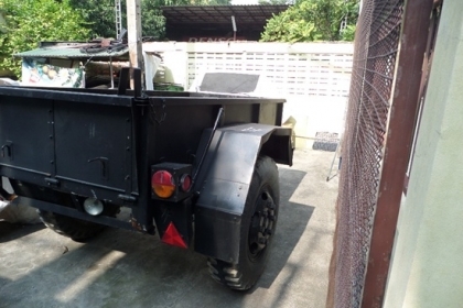 ขาย เทรลเลอร์ทหารญี่ปุ่นสภาพสวย ล้อ 20" ขนาด กว้าง 130 ซม. ยาว 260 ซม. ราคา 75,000