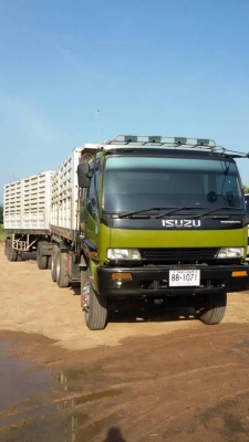 ขาย18ล้อดัมพ์2เพลา พ่วงแม่ลูก เครื่องEK100 260สภาพพร้อมใช้งาน แชชซีสวยเครื่องดี พร้อมวิ่งอ้อย มัน ข้าว เกษตร