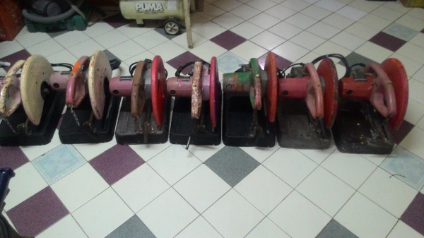 ขายไฟเบอร์ตัดเหล็กยี่ห้อMaktec รุ่นMT240 ขนาดใส่ใบ14นิ้วเสียงนิ่มๆทุกตัวครับ