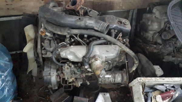 ขายเครื่องอีซูซุ MU ญี่ปุ่น 4JB พร้อมเกียร์ 4WD