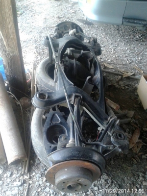 เฟื่องท้ายรถเบนซ์ w124 ยกครบชุด