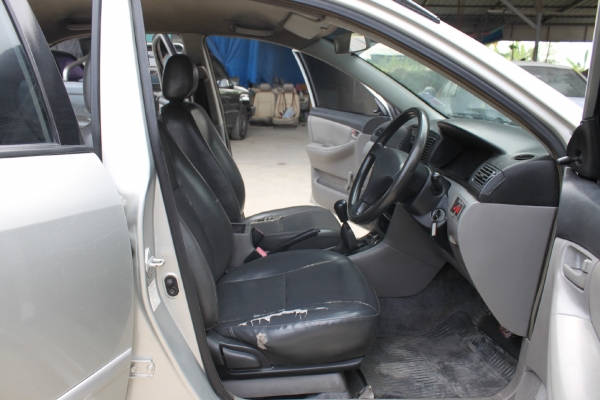 โตโยต้าอัลติส ปี2002 แท็กซี่ปลด รถเดิม ตัวถังดี สีสวยกริ๊บ