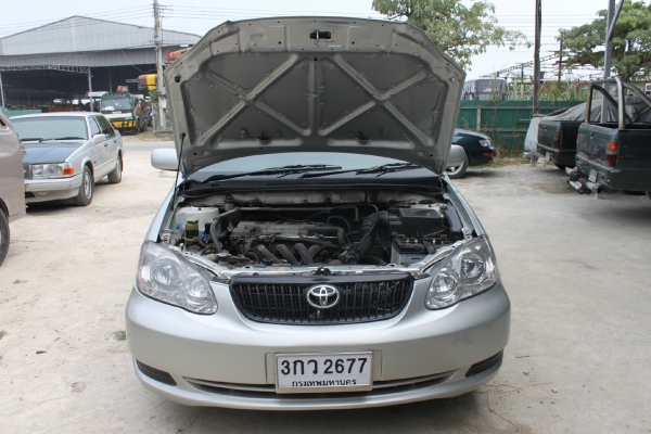 โตโยต้าอัลติส ปี2002 แท็กซี่ปลด รถเดิม ตัวถังดี สีสวยกริ๊บ