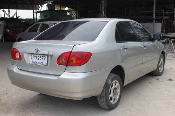 โตโยต้าอัลติส ปี2002 แท็กซี่ปลด รถเดิม ตัวถังดี สีสวยกริ๊บ