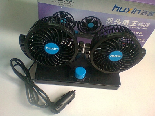 พัดลมติดรถยนต์ 2 speed