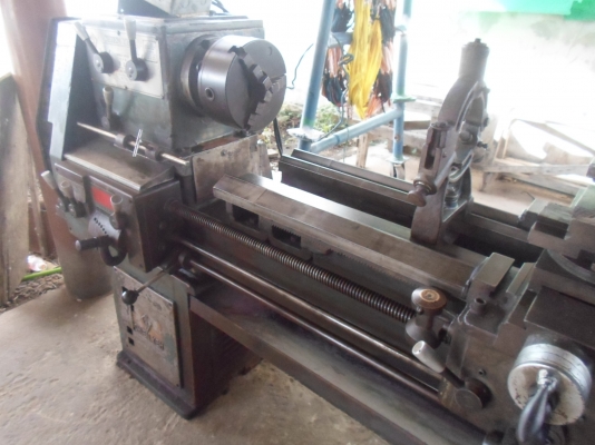 แท่นกลึง 6 ฟุต ยี่ห้อ เชนเย่ 3 เพลา เกียร์บล็อก พร้อมใช้งาน ด่วน !!! 85,000