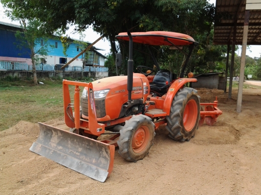 KUBOTA L3608 หาง5 ใบดัน 1300ชม สภาพสวยมาก ชุดโอนเล่มพร้อม