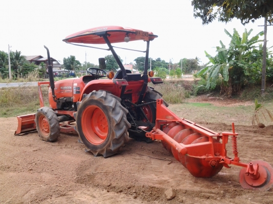 KUBOTA L3608 หาง5 ใบดัน 1300ชม สภาพสวยมาก ชุดโอนเล่มพร้อม