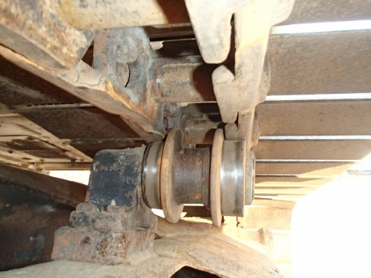 รถแบคโฮเก่าญี่ปุ่น Hitachi EX120-3 ใบแทรคกว้าง 70 cm.