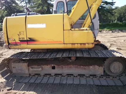 Sumitomo SH120-3 ใบแทร็ค 700 mm ถึงไทยวันที่ 9 ธ.ค. นี้ สวยไม่แพง