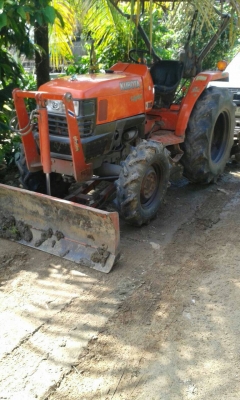 รถปั่นนา คูโบต้าL3408 มีลอตาลี้ ไบมีดตราช้างพร้อมใข้งาน
