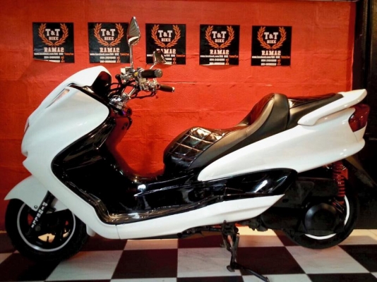 T&amp;T BIKE RAMA2 จัดให้ตามคำขอ69500฿YAMAHA MAJESTY 250 ปี2005 อินวอยแท้ ไมล์5ลูก