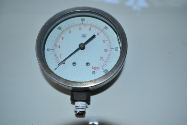 เกจวัดแรงดัน 40 PSI , 300 PSI