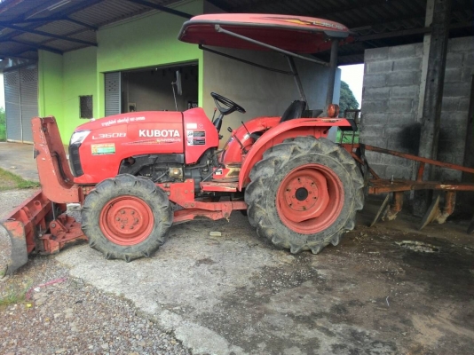 ขายรถไถ KUBOTA L3608 พร้อมดันหน้า ผาน 4