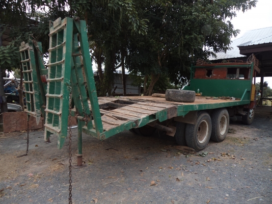 ขายถูกๆคับ250000บาท รถ10ล้อหัวยาวเทเลอร์เข็นรถเกียวเครื่อง145แรง เอกสารครบ