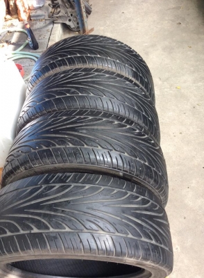 ยาง 255-45-20  ปี12 ดอกเต็มสวยๆ ถูกๆ