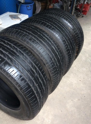 ยางเดิมฟอจูนเนอ Bridgestone HP 265-60-18 ปี12 ดอกเต็มๆ ถูกๆ