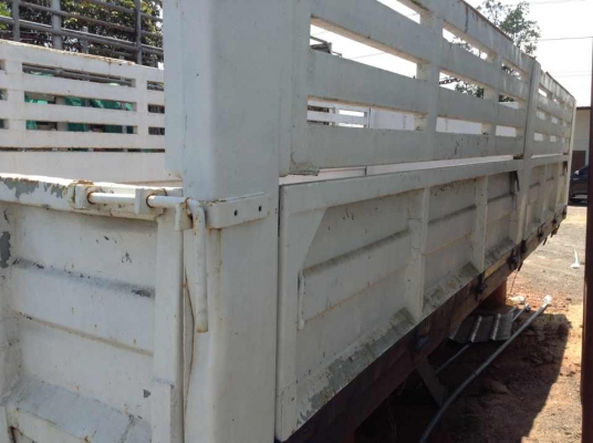 ขายกะบะเหล็กถอดลงจากรถ10ล้อHINO ไฮเทค(ใส่F18ก็ได้ครับ) แผงข้สงเปิดได้ ครัทซีกว้าง 0.85 ม.ยาว6ม. กะบะกว้าง 2.4 ม. ไม่ผุ มีแค่สีไม่ค่อยสวยครับ ขาย55,000 บาท