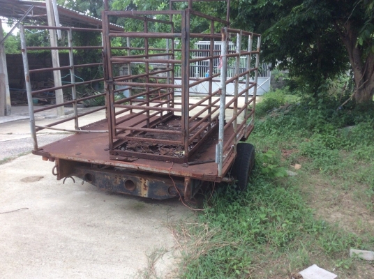 ขายสาลี่ลาก โครงสร้างแข็งแรง น๊อตล้อ 6น๊อต กว้าง 2.10ม. ยาว 2.40ม.ตามสภาพขาย 27,000บาท