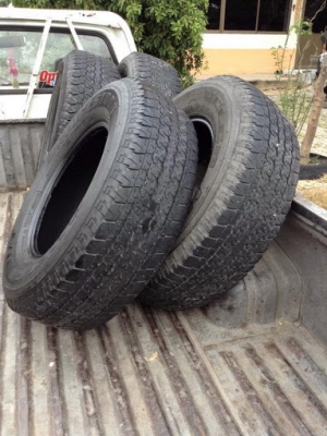 ขายยาง Bridgestone รหัส 245/70R16 สภาพยางสวยฯ เลย ขายยาง Bridgestone รหัส 245/70R16 สภาพยางสวยฯ เลย