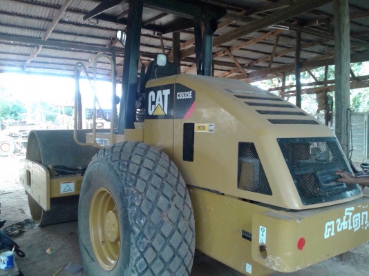 ขายรถบด CAT CS533F ไมล์ชั่วโมง 1,104 เดิมๆตามรุ่น เอกสารชุดจดทะเบียนจากบริษัท