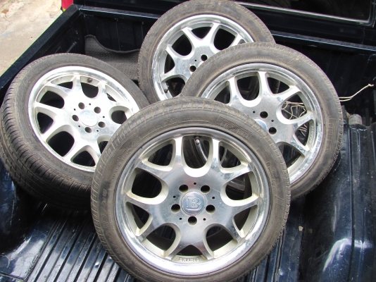 ขายแม็ก BRABUS BLOCK 5 ขอบ 17 " ของแท้ Made in Germany ถูกมากครับ